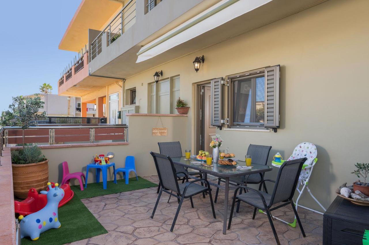 Floral Beach Apt With Lux Extras & Special Treats Kolymbari Extérieur photo